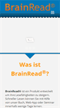 Mobile Screenshot of brainread.com