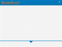 Tablet Screenshot of brainread.com